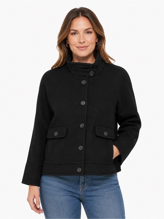 Sundance Jackets & Blazers - Sundance Women’s Glennon Wool Blend Coat L Black NEW